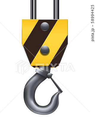construction hook on white construction hook on white 58994425