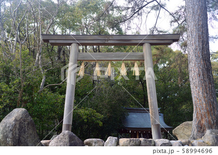 西宮神社の伊勢神宮遙拝所 西宮神社の伊勢神宮遙拝所 58994696