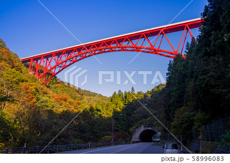 島根県 おろちループと紅葉 島根県 おろちループと紅葉 58996083
