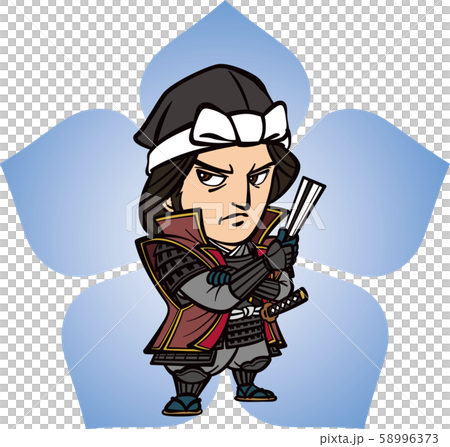 明智光秀　桔梗紋 58996373