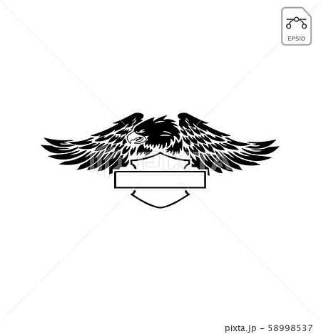 Harley Davidson Emblem Or Icon Abstract Vectorのイラスト素材