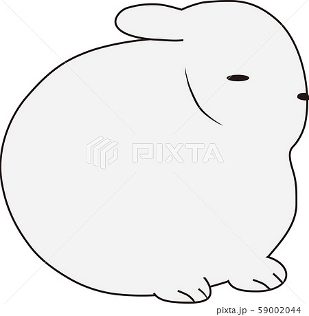 ウサギのイラスト素材 [59002044] - PIXTA