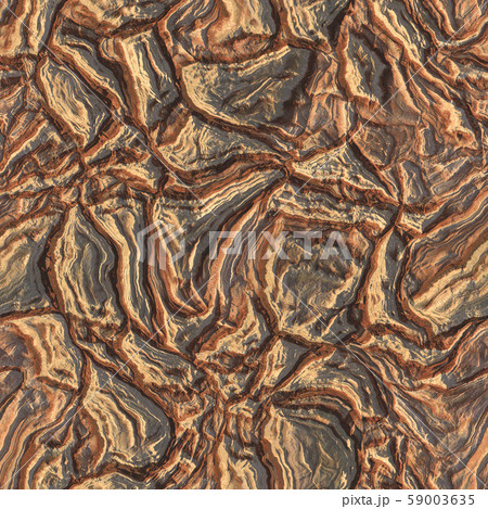 Aerial view from air plane of green nature mountains seamless texture background. 3d illustration Aerial view from air plane of green nature mountains seamless texture background. 3d illustration 59003635