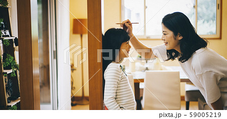 親子　成長　記録 59005219