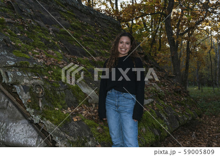 ポー川公園のハーフモデル 59005809