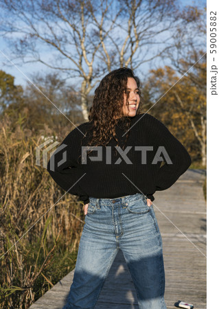 ポー川公園のハーフモデル 59005882