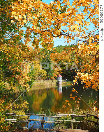 北海道の風景 西岡公園水源地 59006177