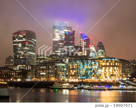 シティ・オブ・ロンドン 夜景 シティ・オブ・ロンドン 夜景 59007071