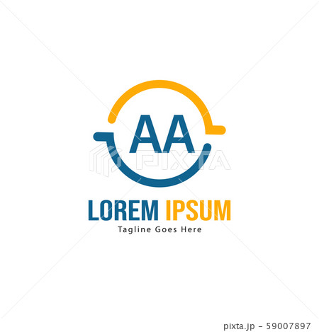 Modern And Simple Round Company Logo With AA Or Double A Vector Graphic  Element PNG Images | AI Free Download - Pikbest