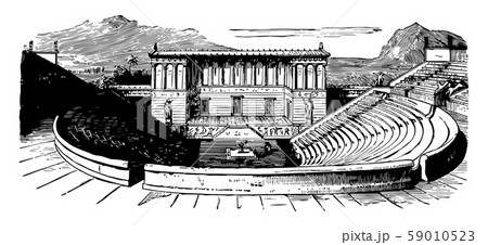 Theater of Segesta is one of the first Greek Theater of Segesta is one of the first Greek 59010523