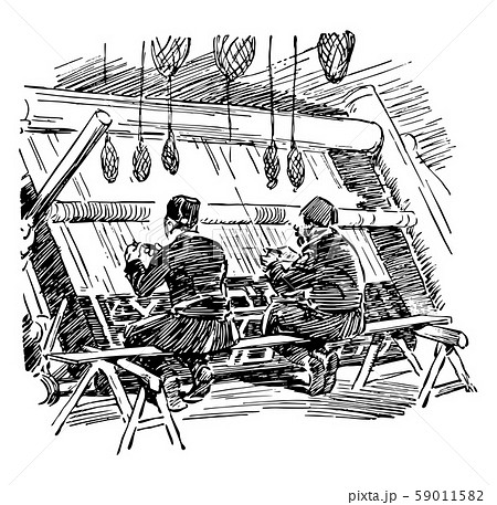 Turkish Rug Weavers is a two Turkish men weaving Turkish Rug Weavers is a two Turkish men weaving 59011582