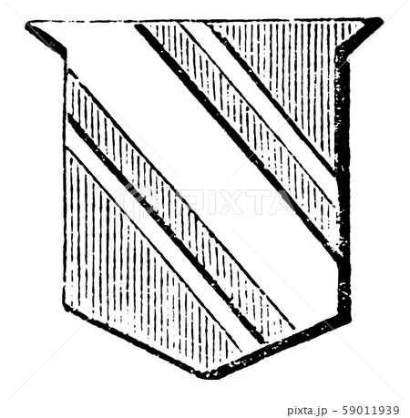 Shield Showing Cotice is one third less than the 59011939