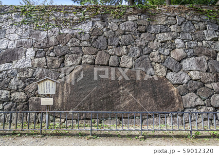 愛知県　名古屋城　石垣　清正石 59012320