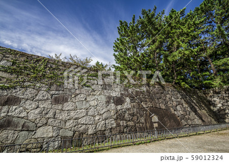 愛知県　名古屋城　石垣　清正石 59012324