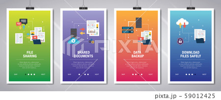 Internet banner set of technology and computers 59012425