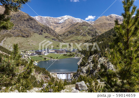 Very nice valley from Spain, mountain Pyrenees Very nice valley from Spain, mountain Pyrenees 59014659