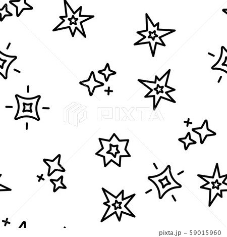Spark And Sparkle Star Vector Seamless Pattern Spark And Sparkle Star Vector Seamless Pattern 59015960