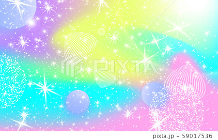 Fluid shapes composition. Fantasy universe. 59017536