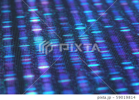 DNA Sequencing Sanger Digital Background Binary DNA Sequencing Sanger Digital Background Binary 59019814