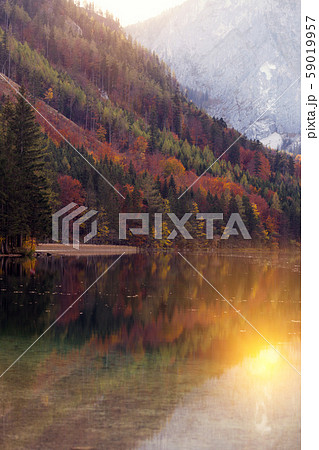 beautiful mountain lake beautiful mountain lake 59019957