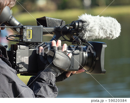 テレビの撮影 59020384