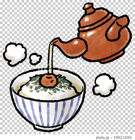 お茶漬けのイラスト素材 [59021093] - PIXTA