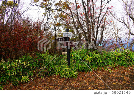 榛名山　最高峰　掃部ヶ岳山頂 59021549