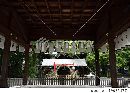 粟田神社　本殿　夏越の大祓 59025477