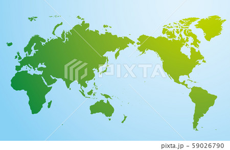 世界地図 高品質のイラスト素材