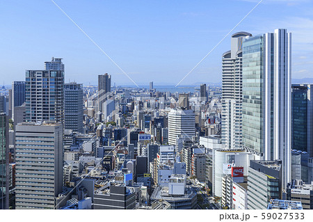 大阪・都市風景・梅田 59027533