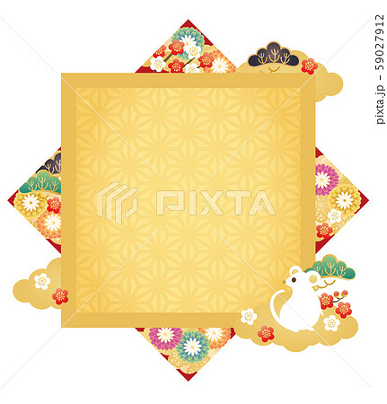 子年-年賀状素材19 59027912