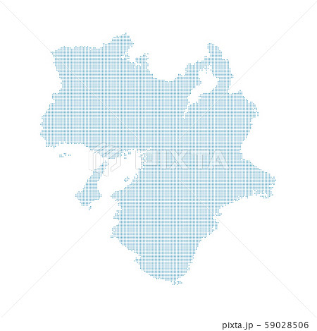 dotted Japan map, Kansai region 2 59028506
