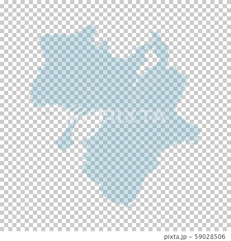 dotted Japan map, Kansai region 2 59028506