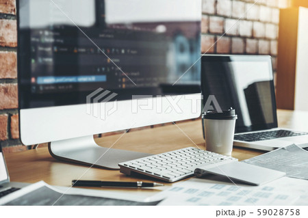 Developing programmer Development Website design 59028758