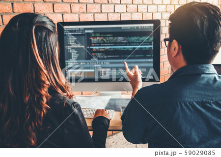 Developing programmer Team Development Website 59029085