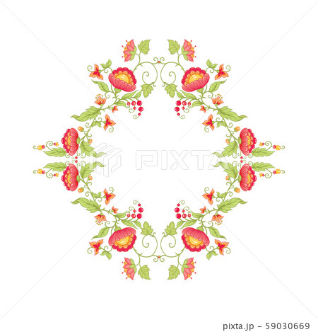 Tradition mughal motif, fantasy flowers Tradition mughal motif, fantasy flowers 59030669