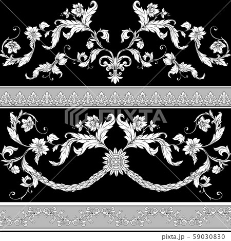 Seamless pattern, background In baroque Seamless pattern, background In baroque 59030830