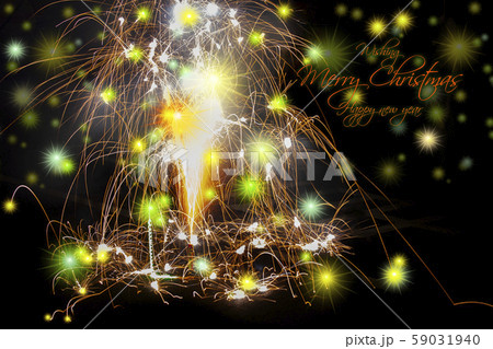 花火 キラキラ輝くもの 線香花火 59031940