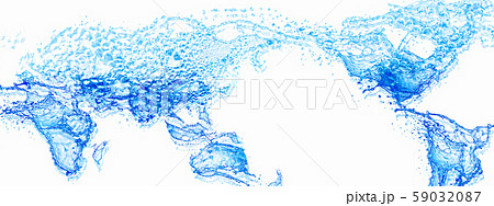 水の世界地図 水の世界地図 59032087