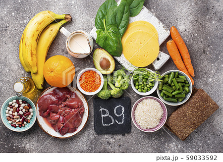 Natural sources of vitamin B9 Natural sources of vitamin B9 59033592