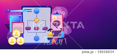 Employee assessment software concept banner header. Employee assessment software concept banner header. 59036634