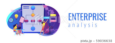 Decision management concept banner header. 59036638