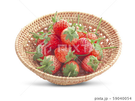 Strawberry isolated on white background. Clipping Path Strawberry isolated on white background. Clipping Path 59040054