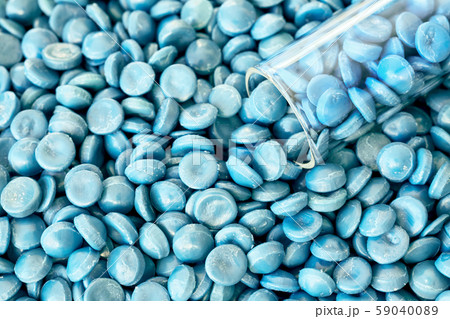 Close up of high-density polyethylene (HDPE) 59040089