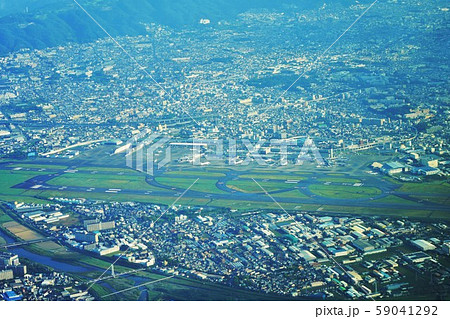 機上から見た伊丹空港 機上から見た伊丹空港 59041292