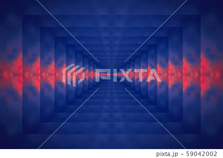 Dark blue and red abstract glass texture 59042002