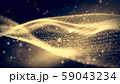 Abstract technology wave particle background 59043234