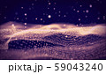 Abstract wave particle grid mesh background 59043240