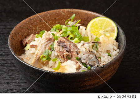 秋刀魚ご飯 59044381
