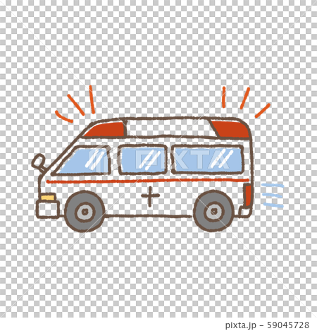 救急車 イラスト 手描き 救急車 イラスト 手描き 59045728